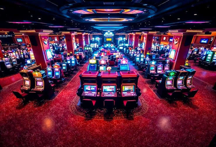 Antarmuka platform saldo33 menampilkan kasino langsung, sportsbook, dan permainan slot terintegrasi