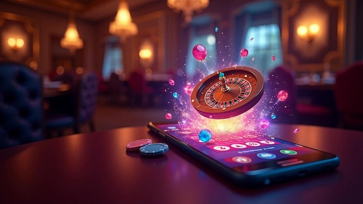 Studio kasino dealer langsung saldo33 dengan meja blackjack dan roulette